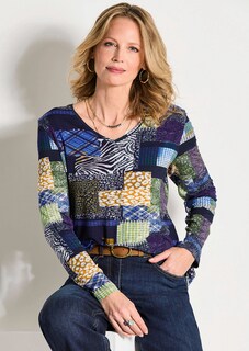 Jersey-Shirt im Patch-Print thumbnail 7