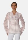 Polka dot blouse with frills thumbnail 1