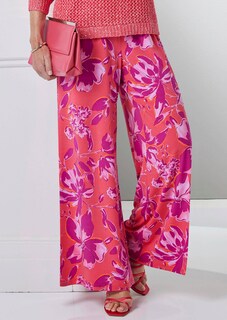 Palazzobroek met zomerse print thumbnail 7