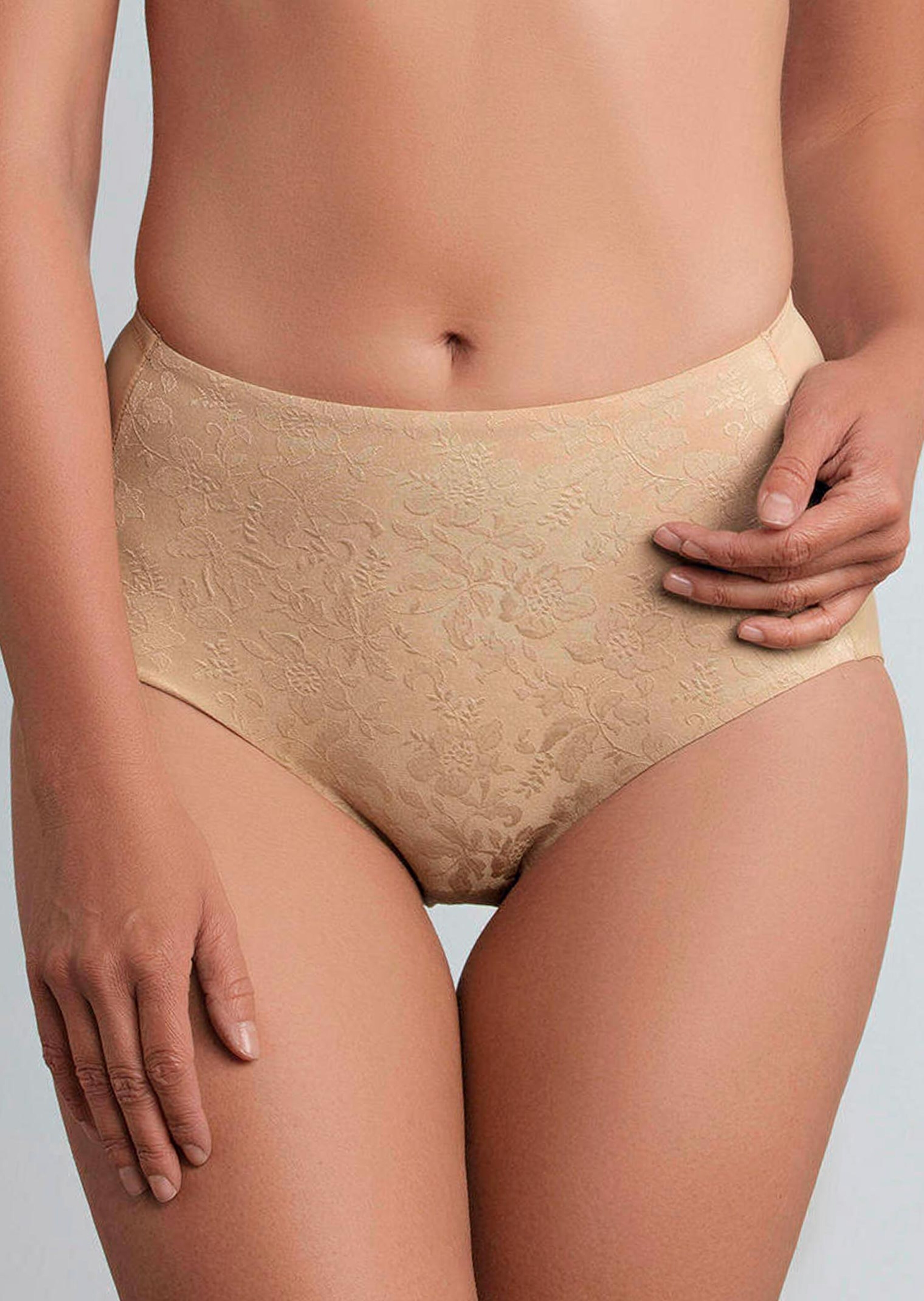 Panty gainant en jacquard