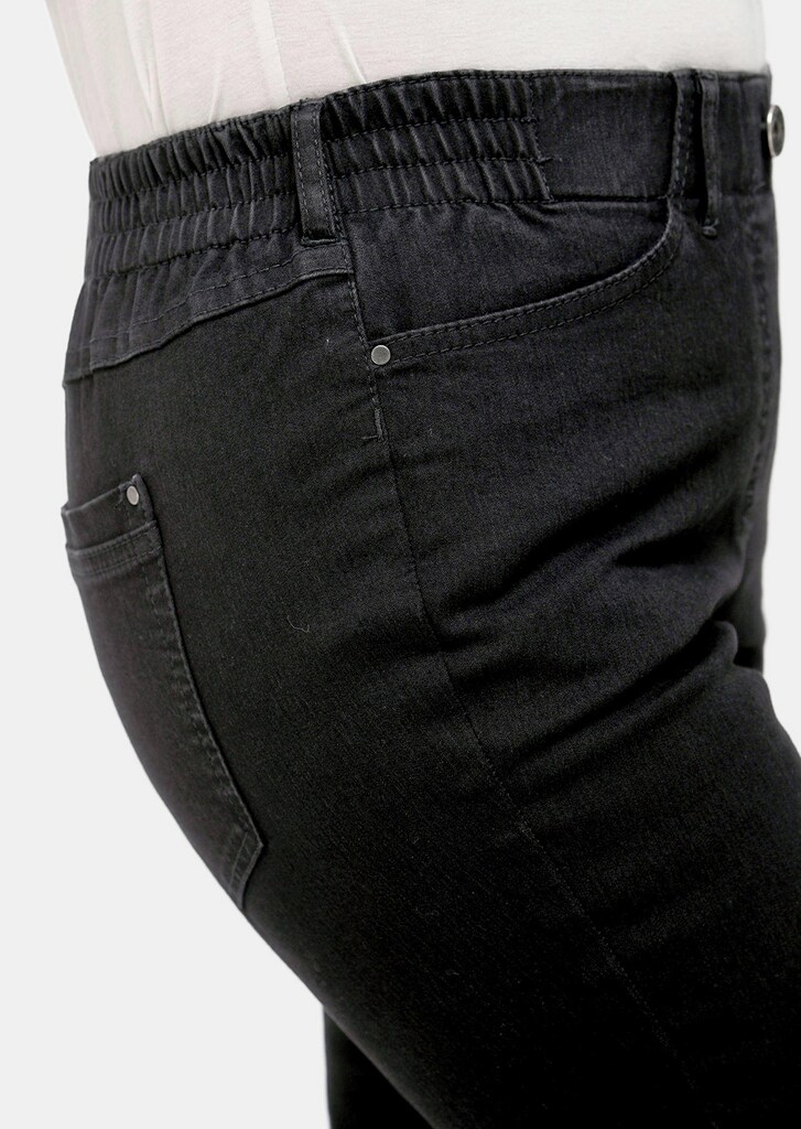 Klassieke jeans MARTHA met elastische tailleband 4