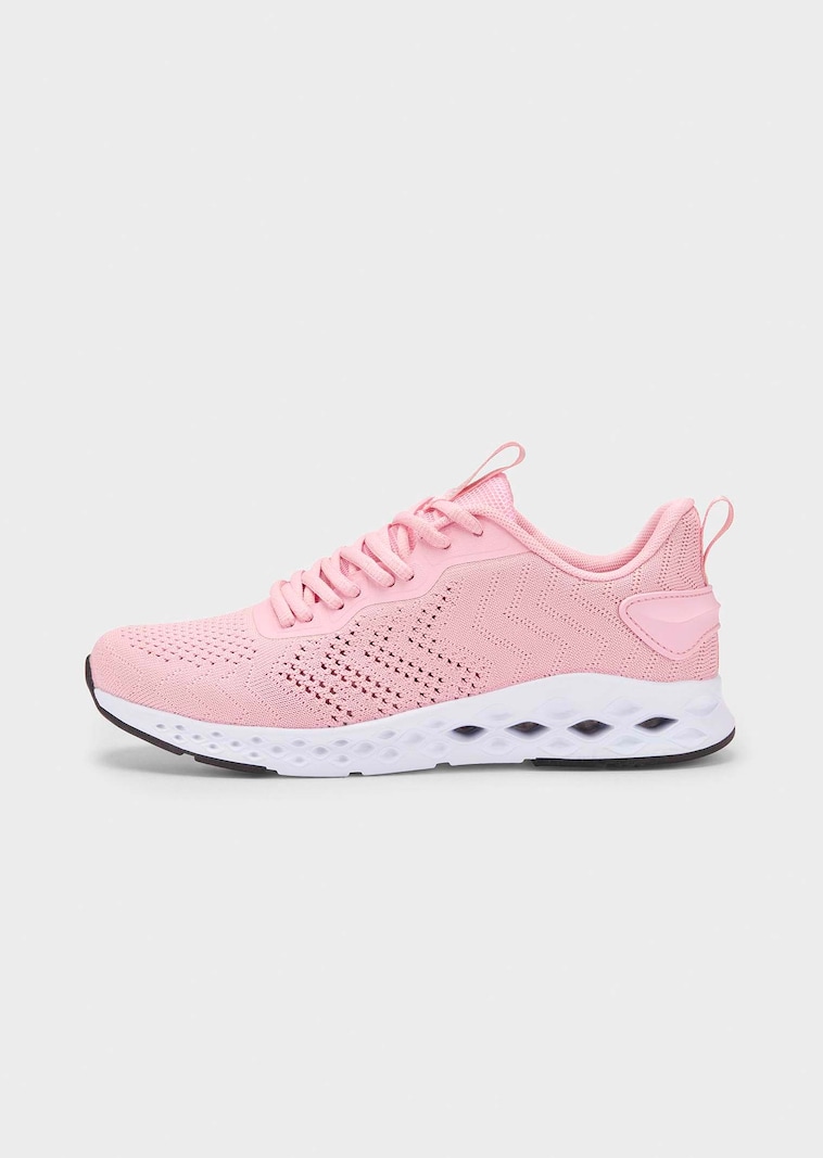 Sneakers en tissu filet, avec mousse à mémoire de forme