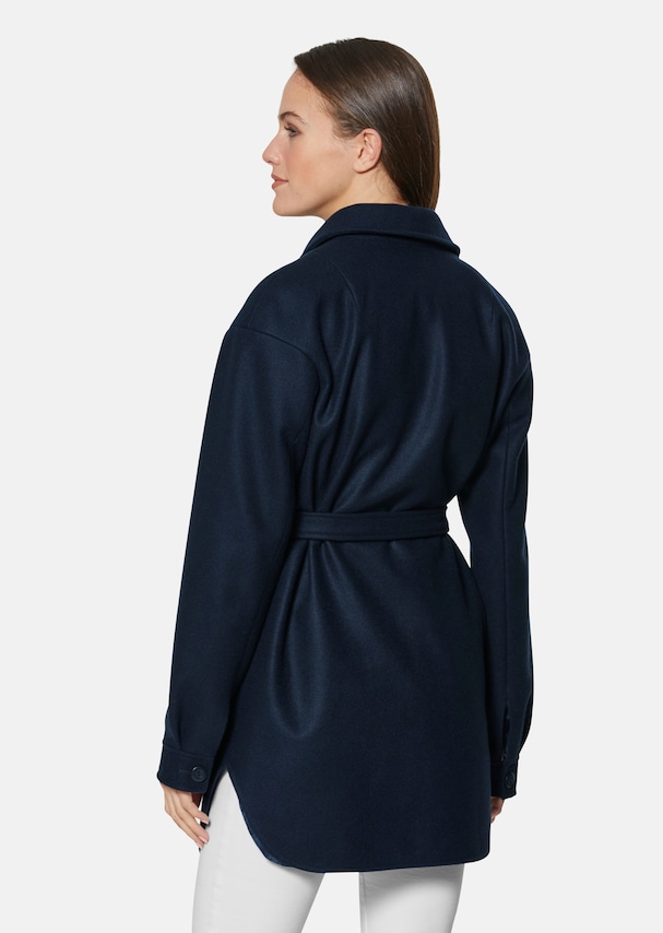 Hemdjacke mit Bindegürtel 2