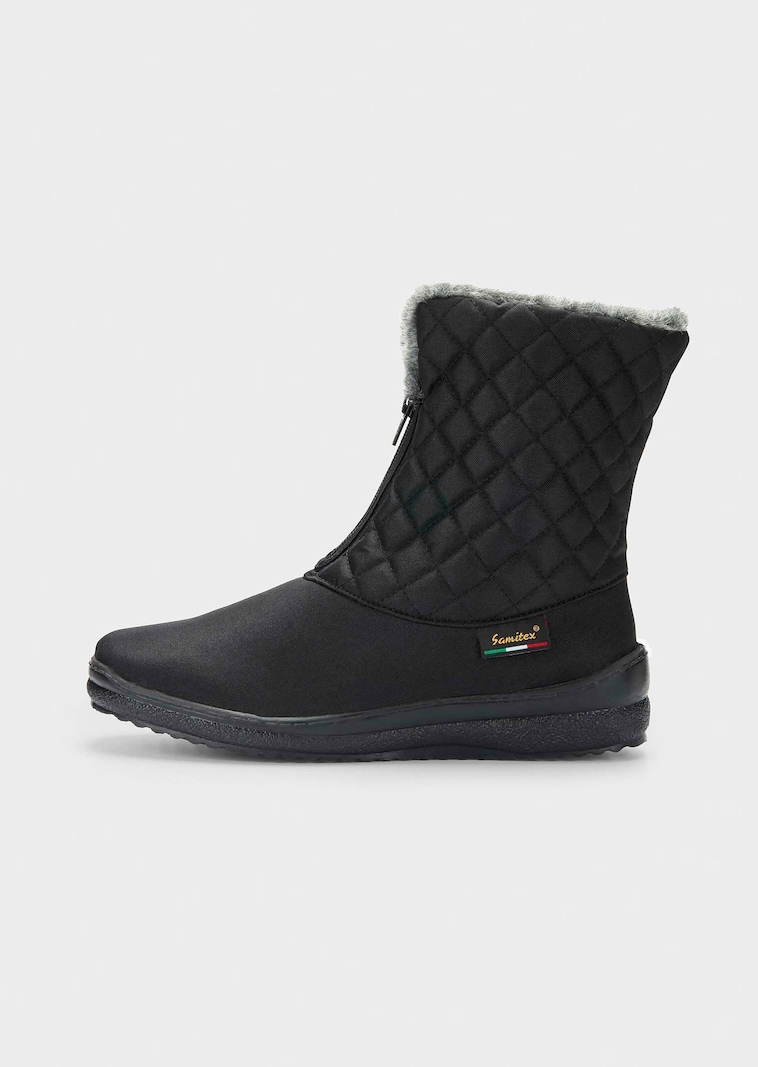 Winterstiefel mit Rautenstepp