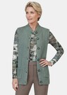 Lichtgewicht tricot vest met knoopsluiting thumbnail 1