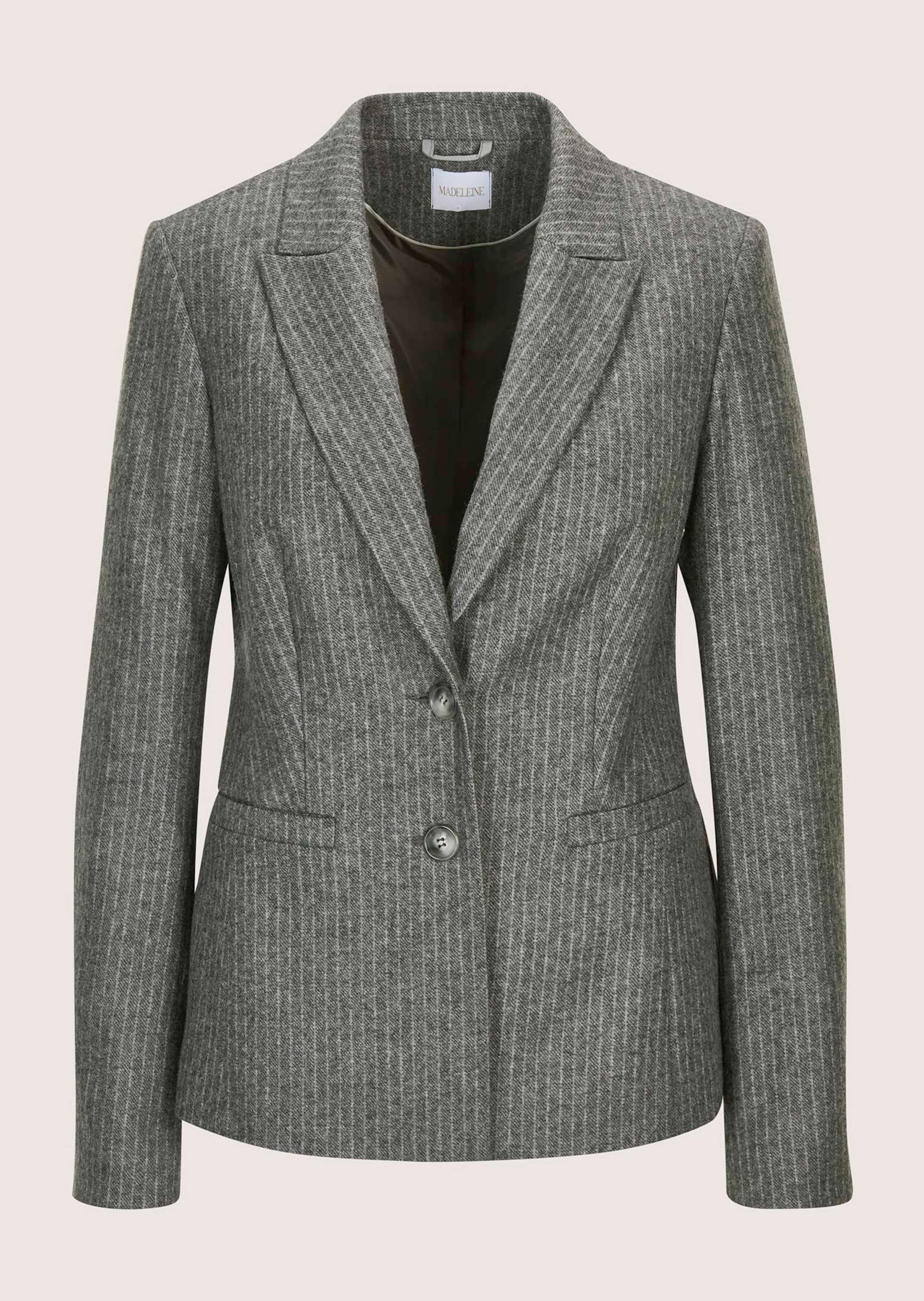 Blazer mit Kreidestreifen