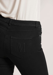 M-Jeans in gerader Form mit Logo-Stickerei thumbnail 5