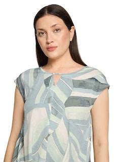 Bequemes Shirt mit Falten am Saum thumbnail 4