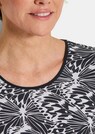 Jersey-Shirt mit Schwarz-Weiß-Print thumbnail 5