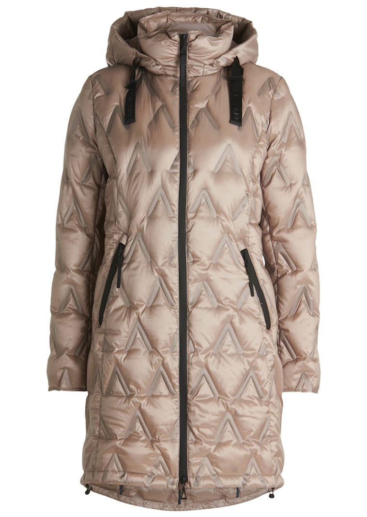 Manteau matelassé avec poches zippées