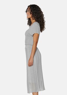 Strickkleid mit partiellem Unterkleid thumbnail 4