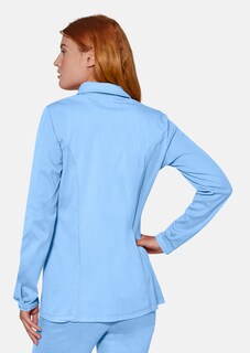 Hemdbluse mit Jersey thumbnail 3