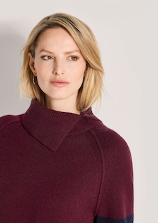 Pullover mit asymmetrischem Rollkragen thumbnail 5