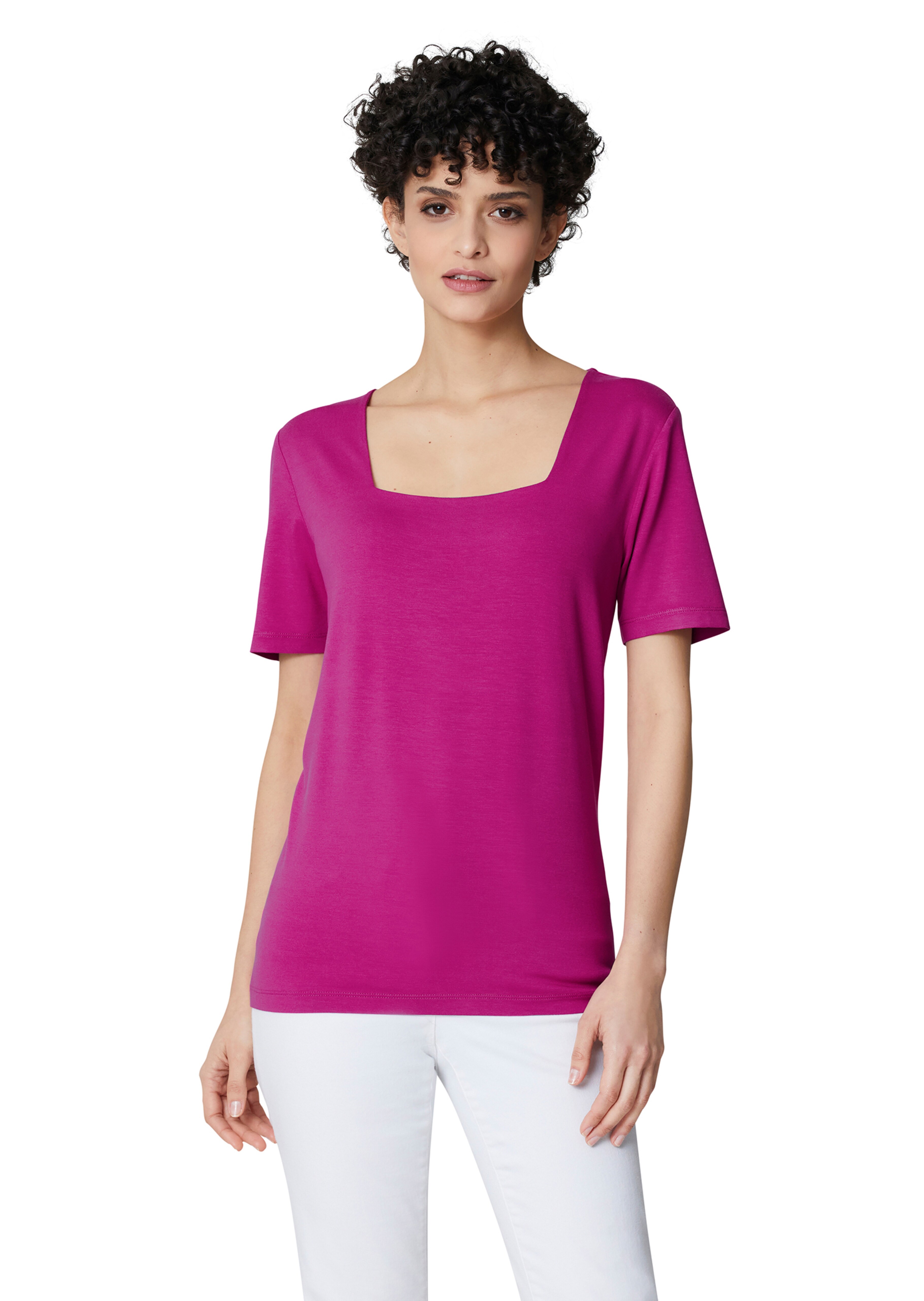 Double pack of t-shirts made from sustainable LENZING™ ECOVERO™ viscose fibers