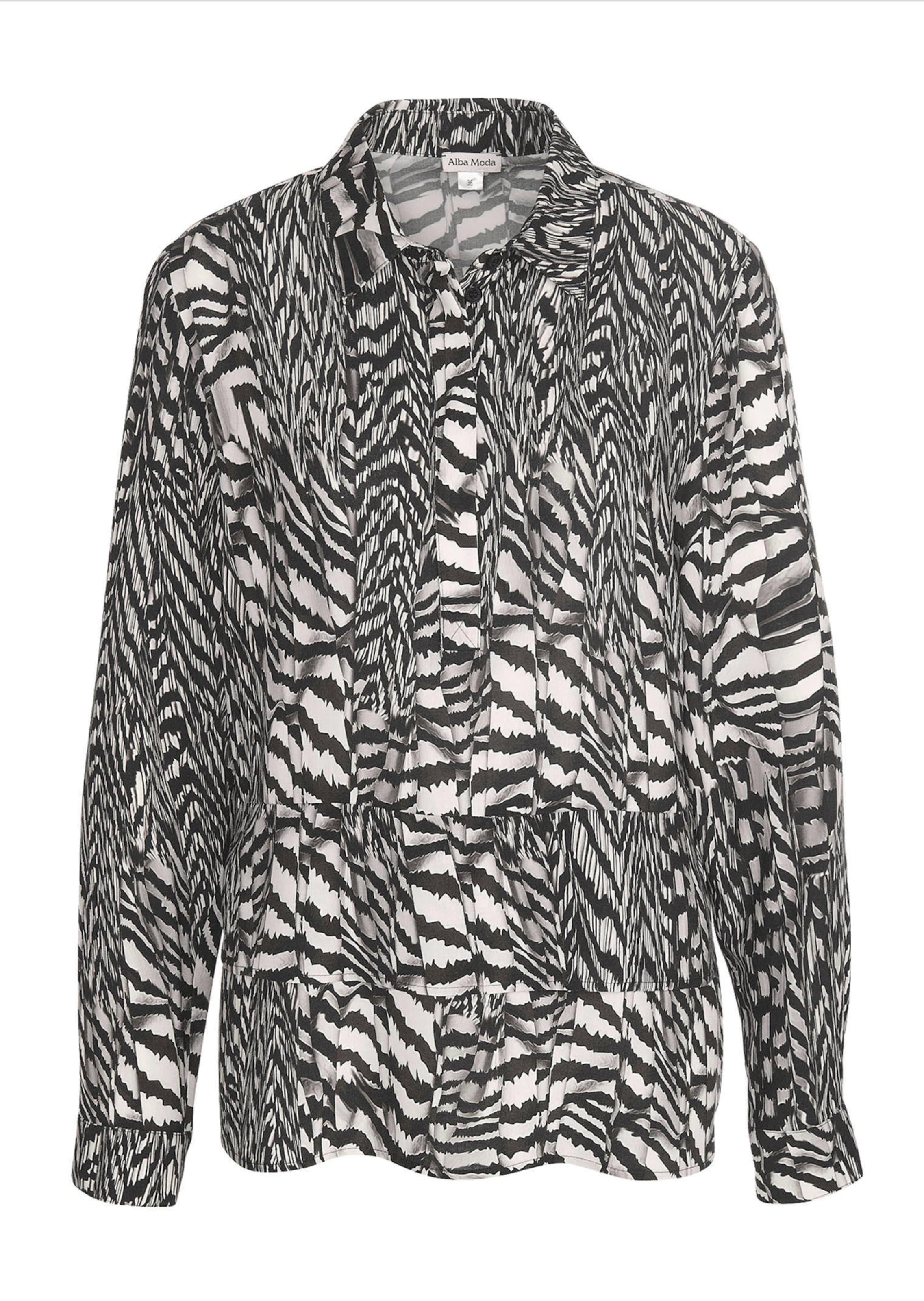Blouse van viscose met dierenprint