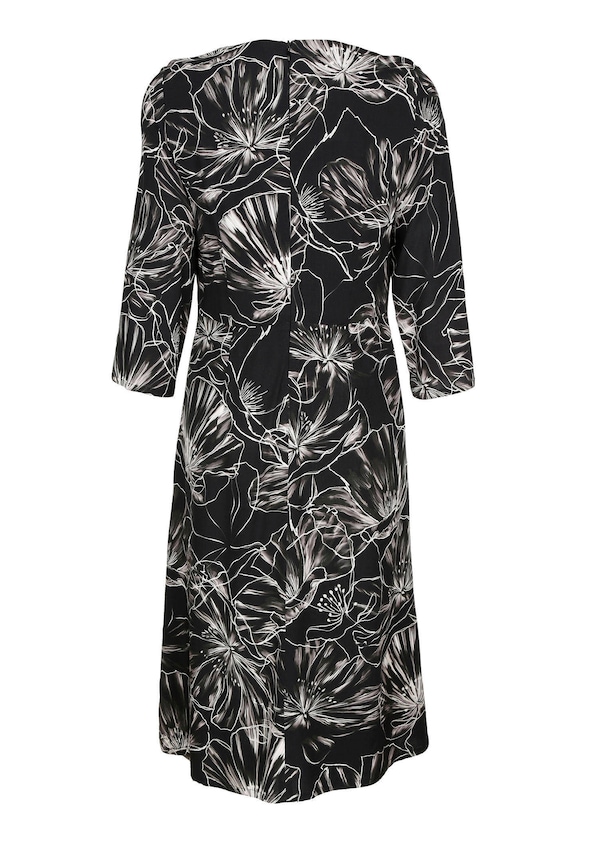 Kleid mit floralem Druck 6