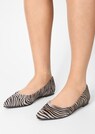 Ballet flats with Zebra print thumbnail 1