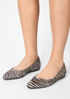 Ballet flats with Zebra print thumbnail 1