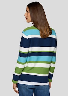 Strickpullover mit Blockstreifen thumbnail 3