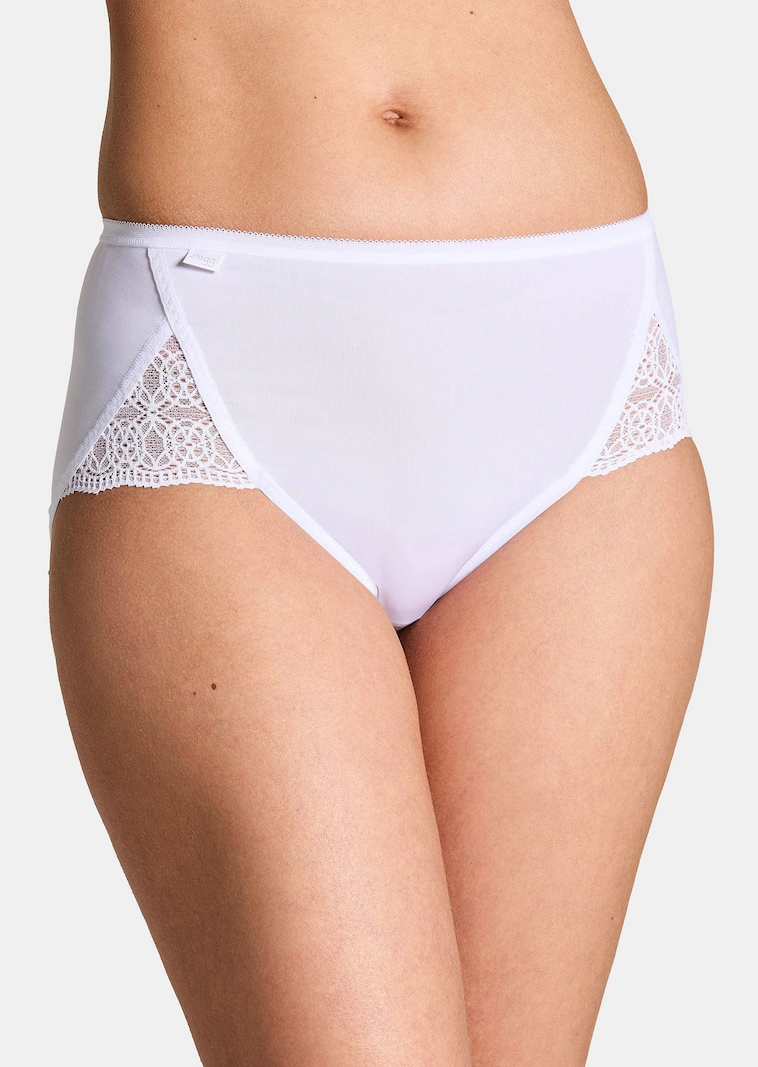 Taillenslip mit Spitze im 2er-Pack