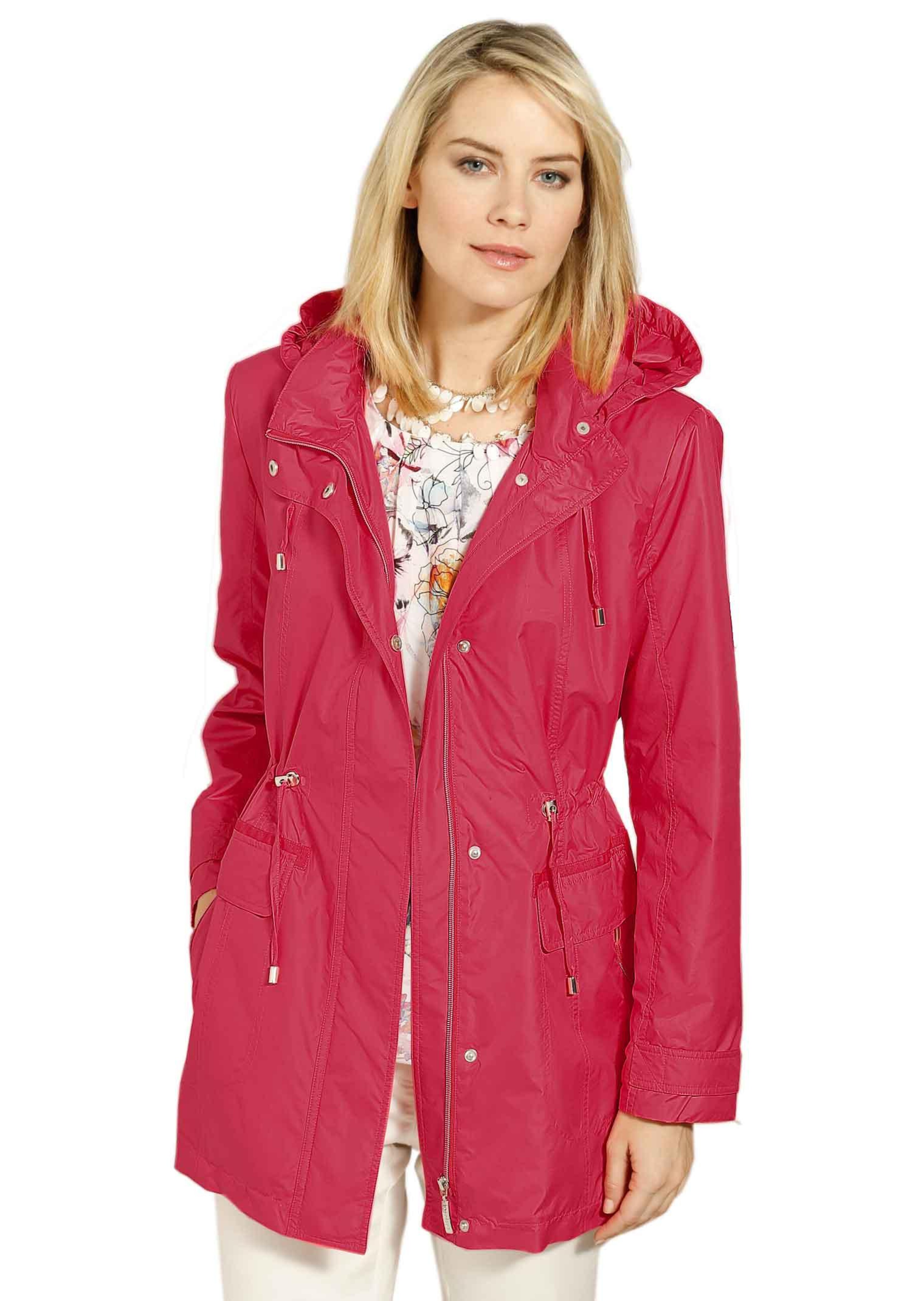 Veste longue légère à capuche