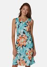 Ärmelloses Strandkleid mit Blütenmuster thumbnail 1