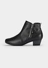 Bottines en cuir nappa avec fermeture éclair thumbnail 4