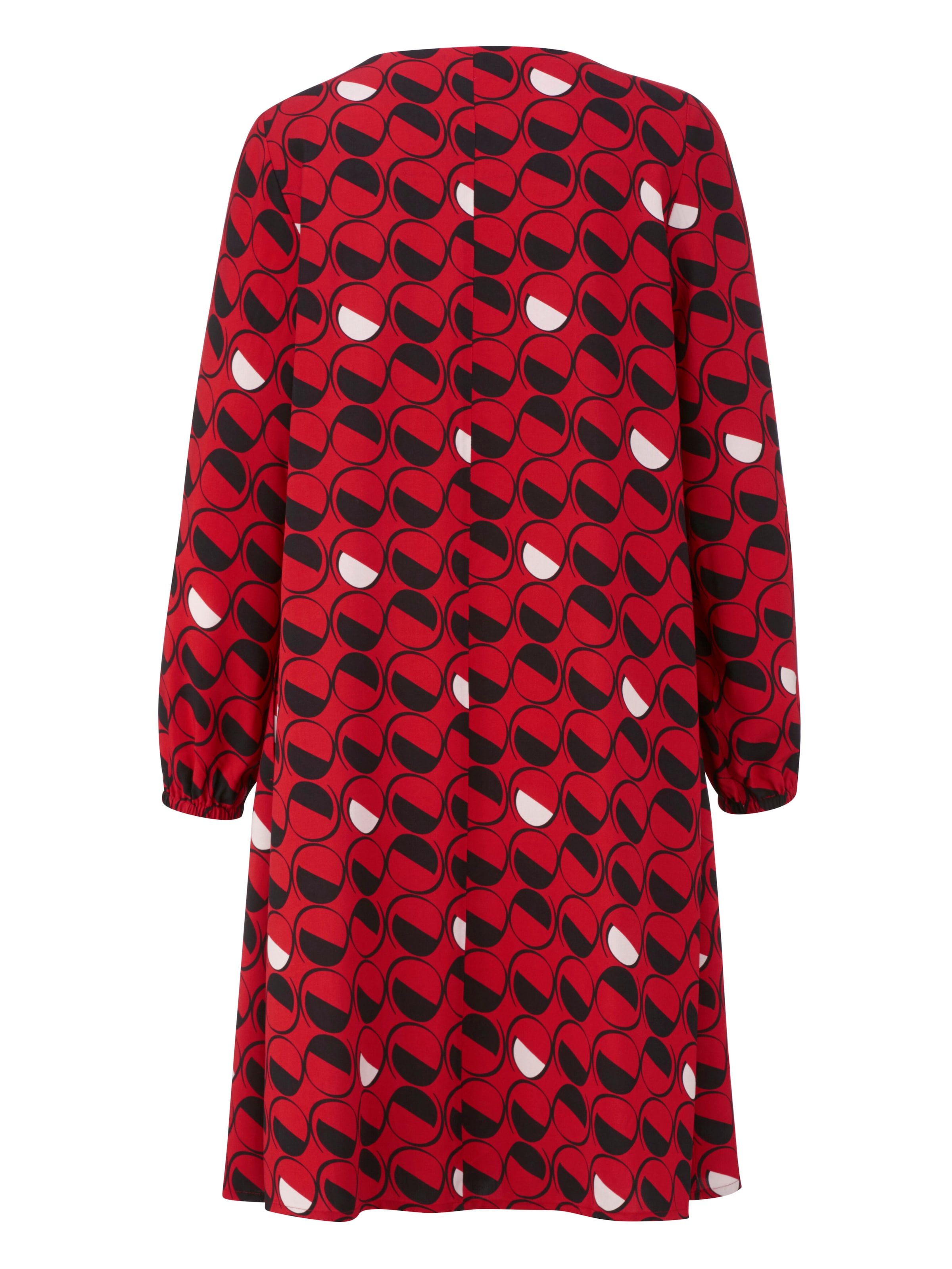 Kleid mit grafischem Dessin