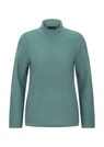 Fijn gebreide tricot pullover met opstaande kraag thumbnail 6