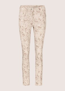 Gemusterte Slim-Hose im 4-Pocket-Style thumbnail 6