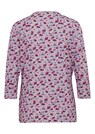 Druckshirt in Raffung und Steinchen thumbnail 3