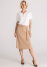 Jupe ample en jersey, avec ceinture thumbnail 2