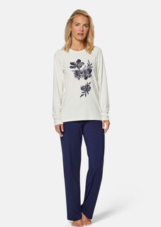 Pyjama mit Foilprint-Motiv und Stickerei thumbnail 2