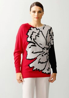 Pullover mit Blütenprint thumbnail 2