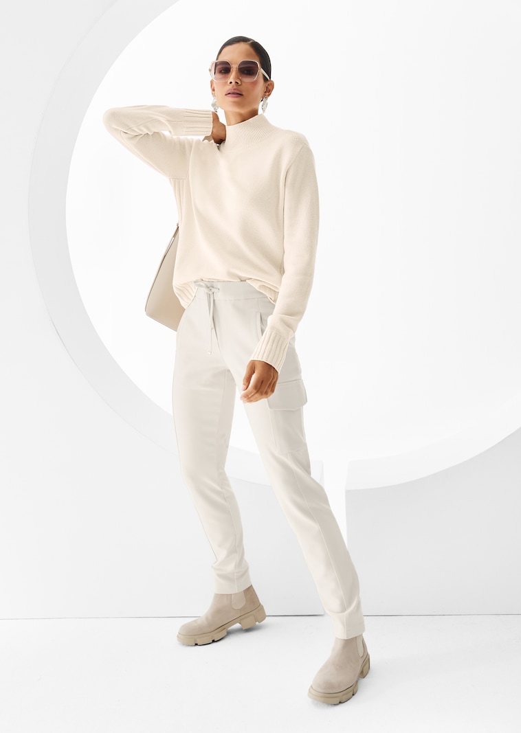 Schlanke Stretch-Hose