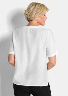 Pflegeleichte Bluse aus Seersucker thumbnail 3