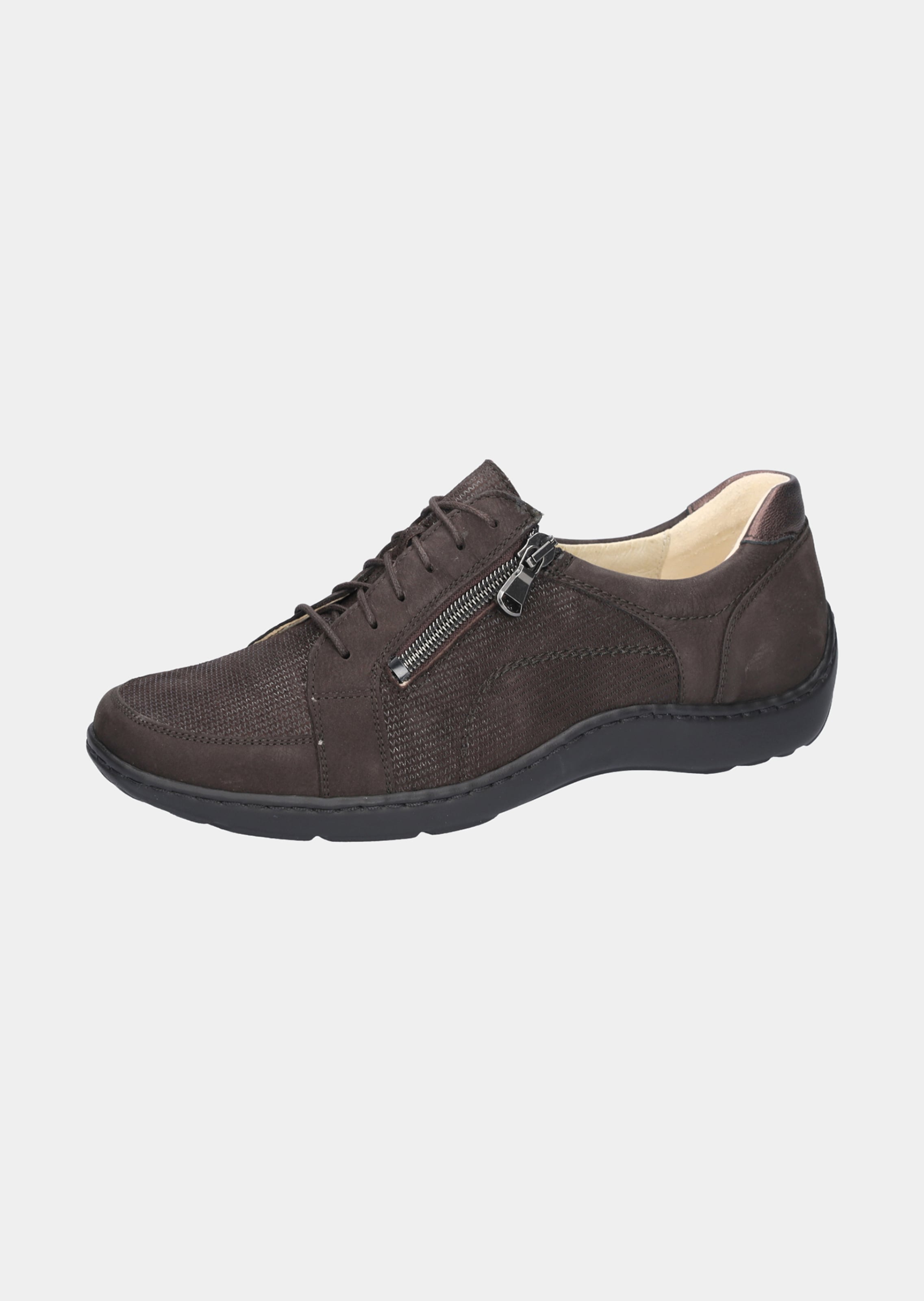 Chaussures basses avec zip