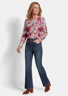 Jeans CARLA mit ausgestelltem Bein thumbnail 2