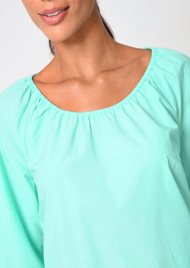 Bluse mit sommerlicher Lochspitze 4