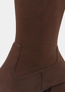Bottes en daim velouté mat thumbnail 2
