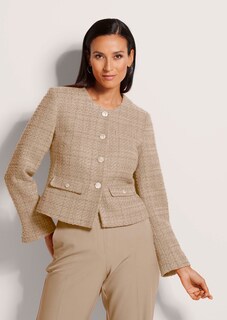 Kurzer Tweed-Blazer thumbnail 1