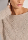 Pullover mit Kaschmir und Strukturstrick thumbnail 5