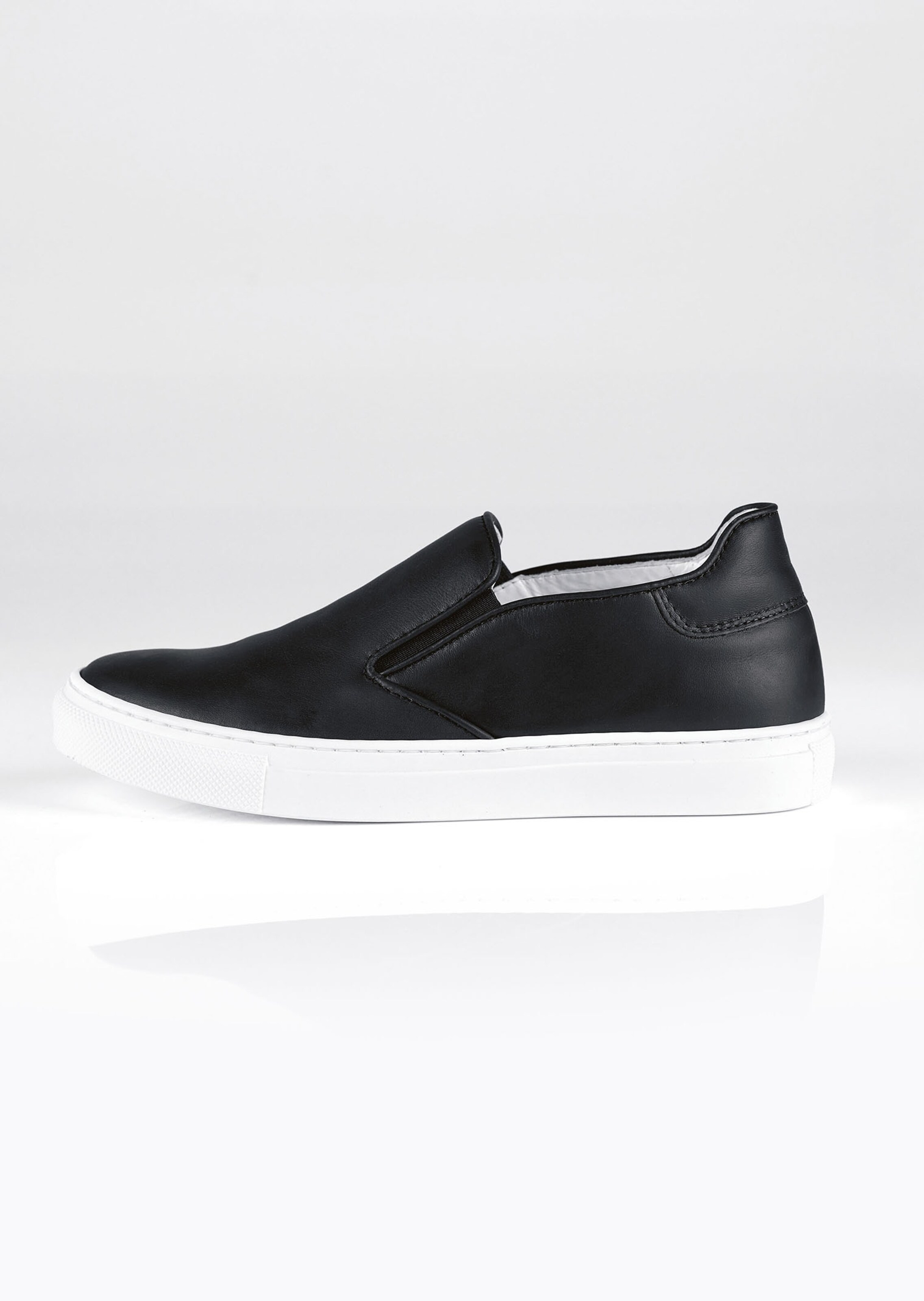 Slip-On aus Leder