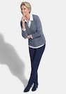 Strickjacke mit filigranen Ajourdetails thumbnail 2