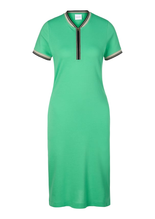 Polo dress with sporty accents 5