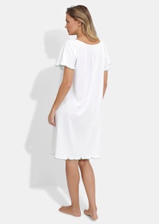 Lot de 2 chemises de nuit avec imprimé exotique devant thumbnail 3