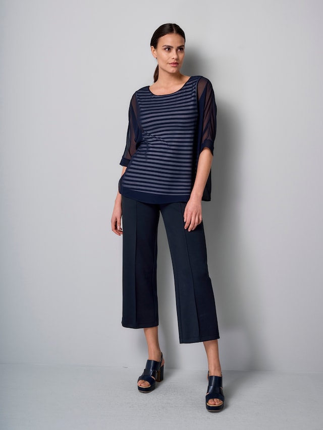 Bluse in Streifendessin 3