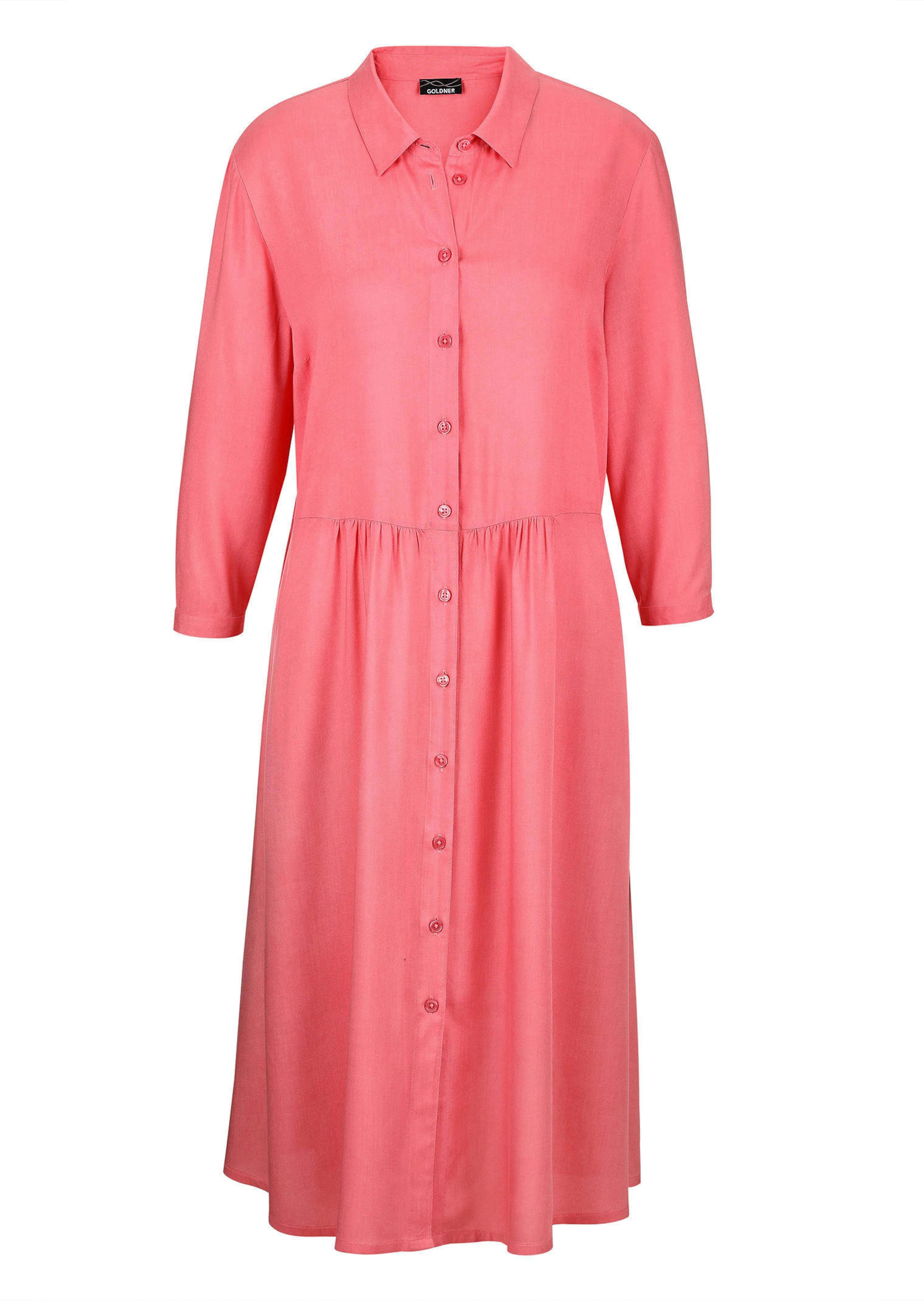 Robe chemisier avec poches latérales