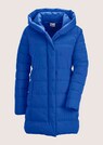Lange Steppjacke mit Kapuze thumbnail 6