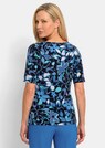 Katoenen shirt met kleurrijk bloemenpatroon thumbnail 3